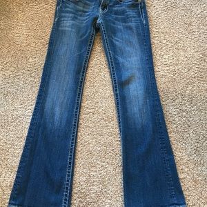 MISS ME BOOT CUT JEANS SZ 27!  VERY NICE!!
